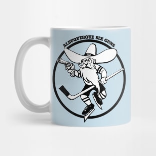 Classic Albuquerque Six Guns Hockey 1973 Mug